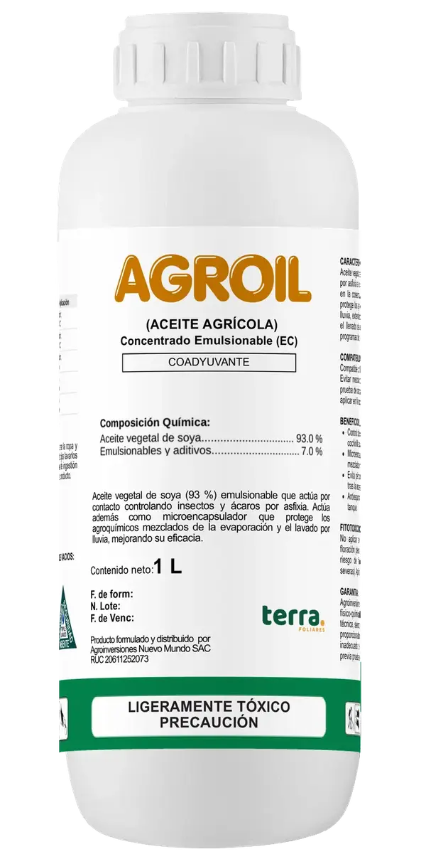 Botella de AGROIL