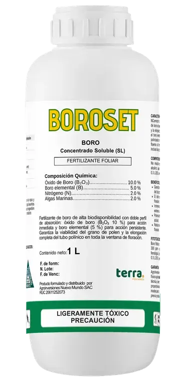 Botella de BOROSET