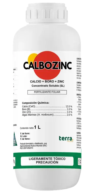 Botella de CALBOZINC