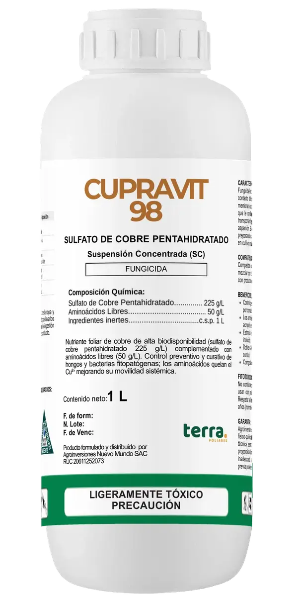 Botella de CUPRAVIT 98