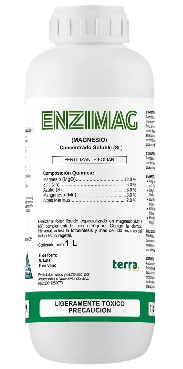 Botella de ENZIMAG