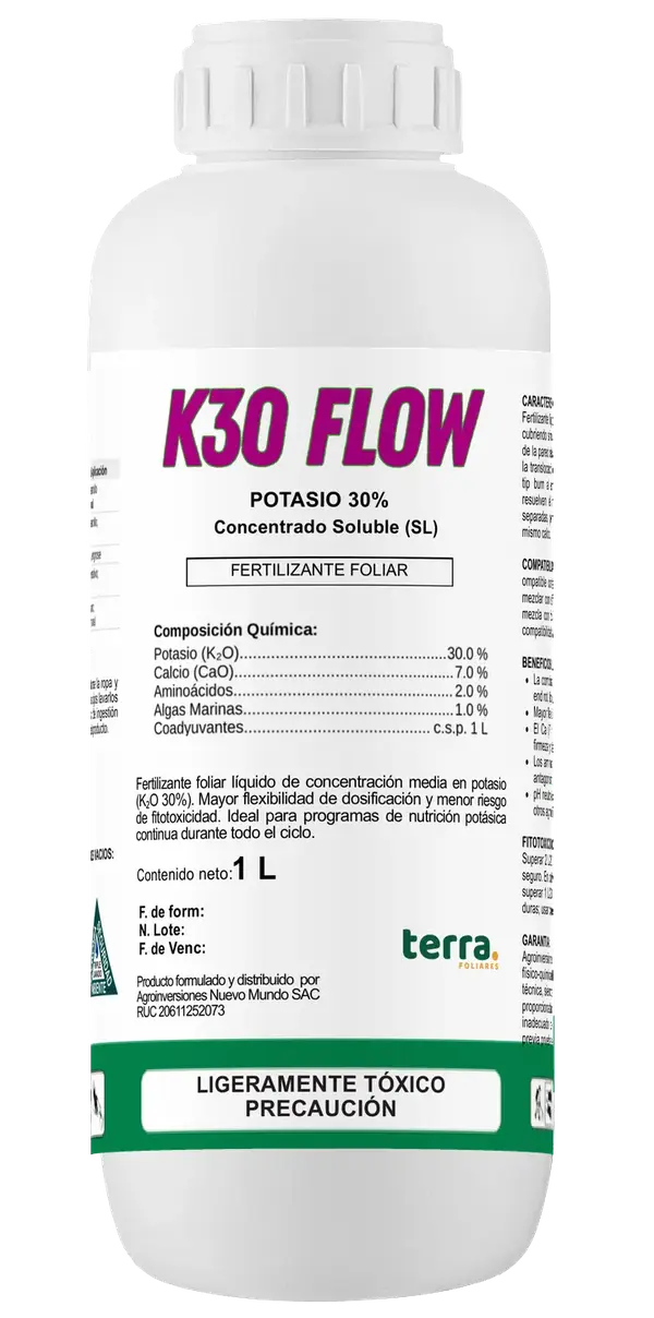Botella de K30 FLOW