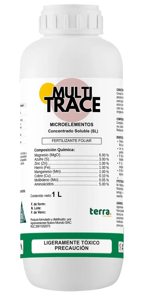 Botella de MULTITRACE