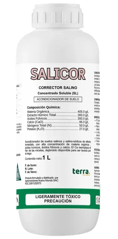 Botella de SALICOR