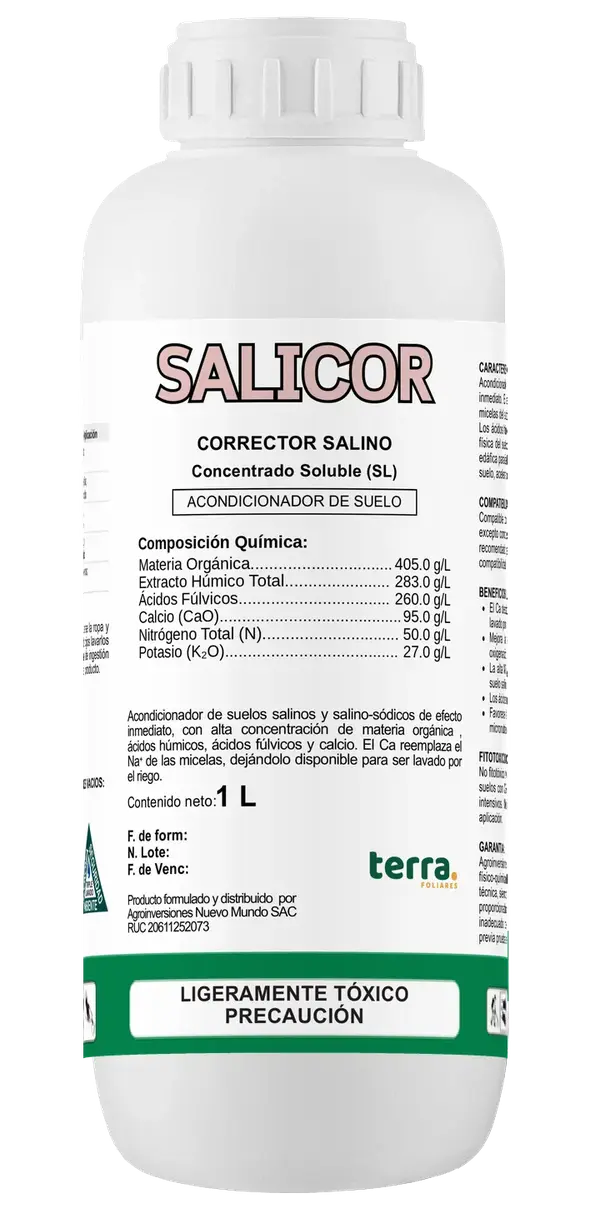 Botella de SALICOR